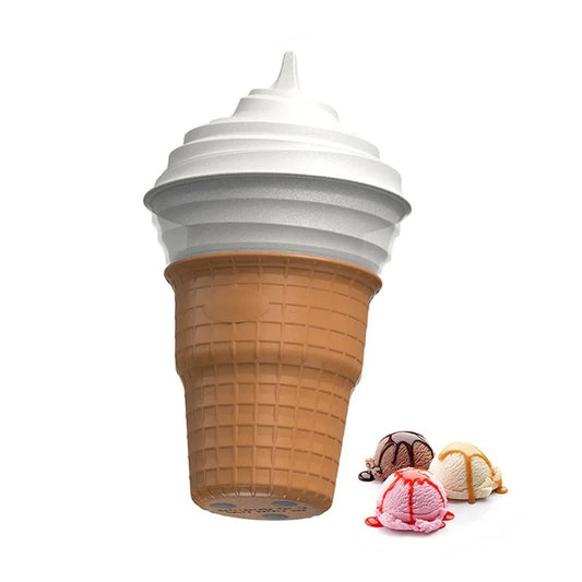 Home Use Mini Ice Cream Maker DIY Children Yogurt Machine Self-Made Snow Cream Stainless Steel Electric Home Appliance