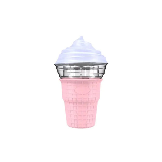 Home Use Mini Ice Cream Maker DIY Children Yogurt Machine Self-Made Snow Cream Stainless Steel Electric Home Appliance